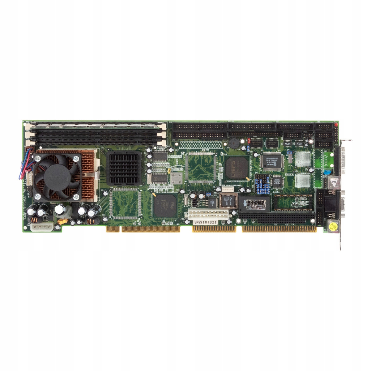 Boser HS6037 Ver 1.1 PGA370 Průmyslová základní deska s 3x Sdram