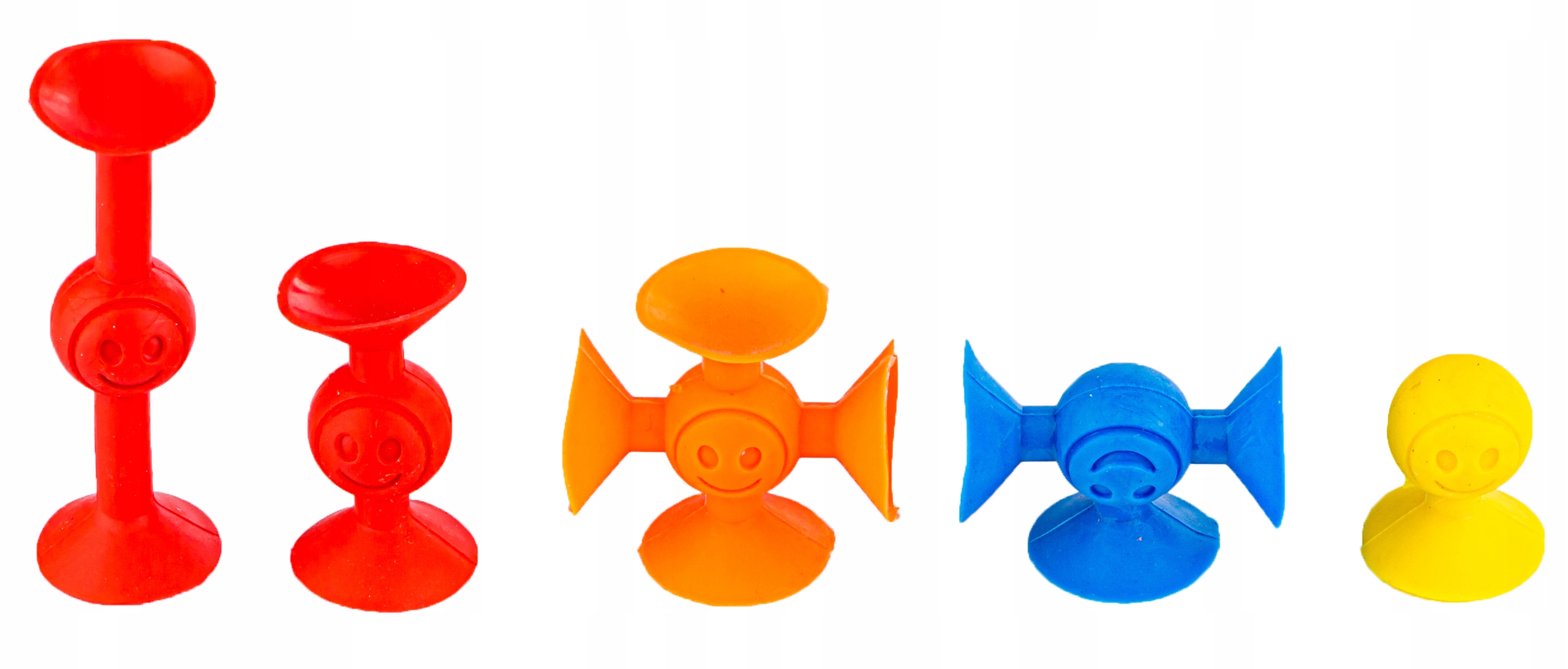 KLOCKI KONSTRUKCYJNE PRZYSSAWKI SILIKONOWE BUŹKI Liczba elementów 12 szt.