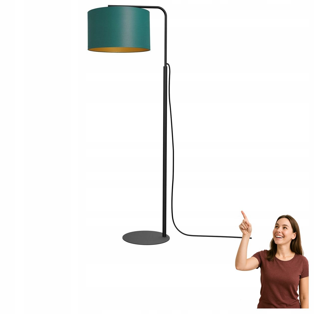 Podlahová lampa Arden 3556 Luminex