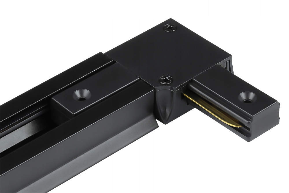 ŁĄCZNIK DO SZYNOPRZEWODÓW - NAROŻNY CZARNY Kod producenta ConnShopTrack_BK