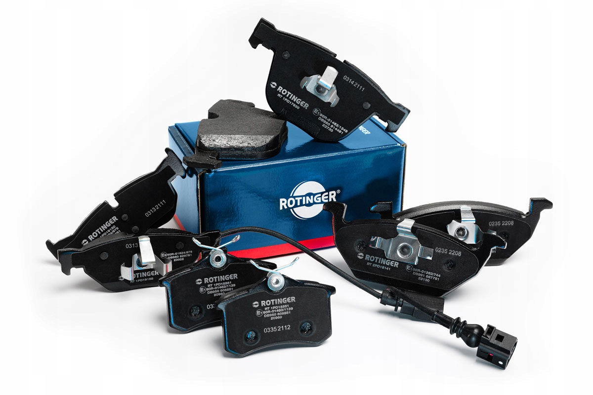 ROTINGER TARCZE RT 20260-GL T5 + KLOCKI RT 2PD19222 Waga produktu 11.9 kg