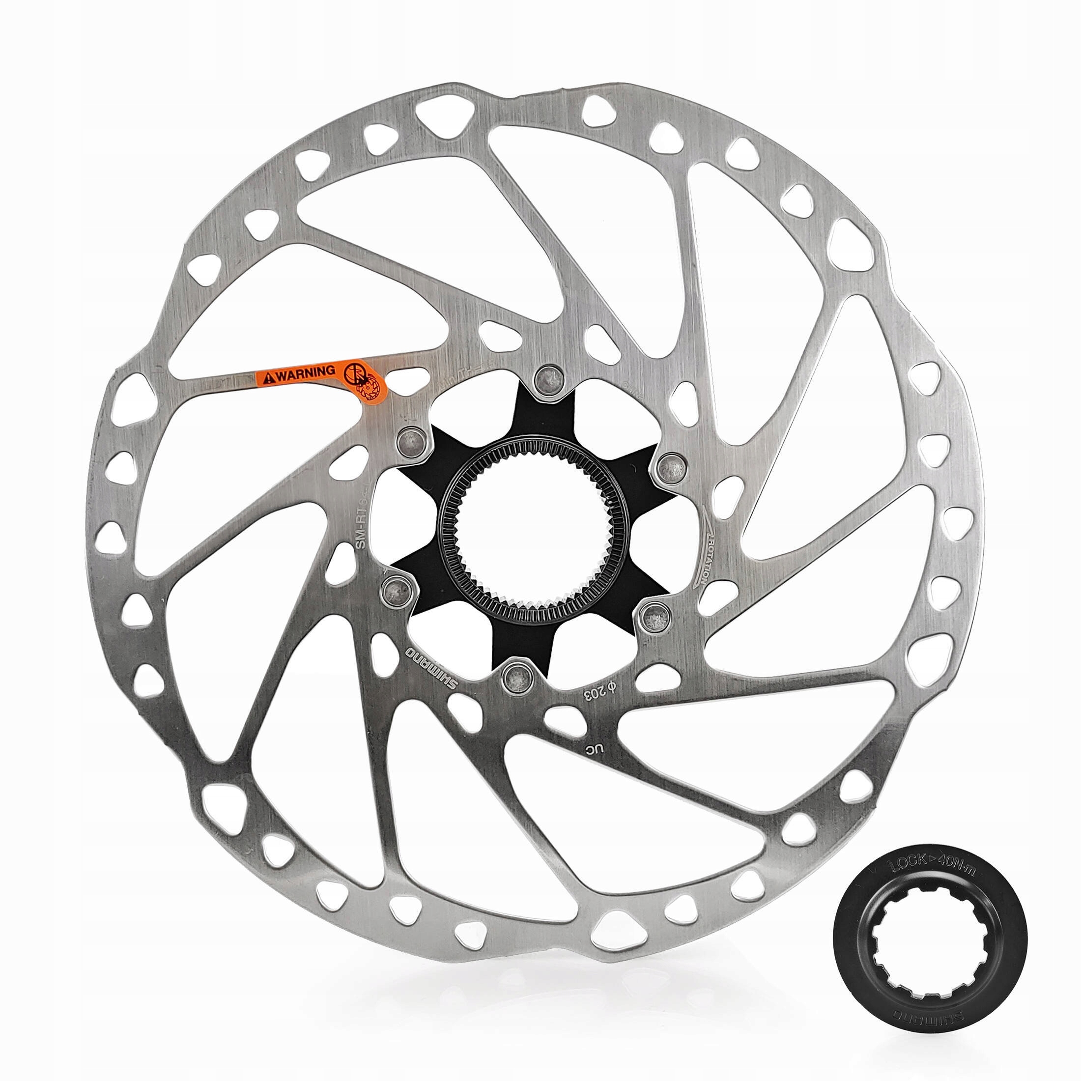 Tarcza hamulcowa do roweru Shimano Slx SM-RT64 203 mm mocowanie Center Lock