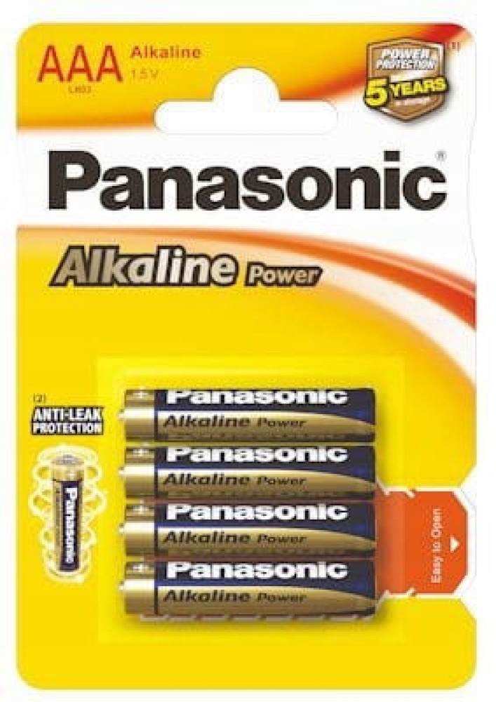 Baterie alkaliczne Panasonic Power LR3 Aaa 4 szt.