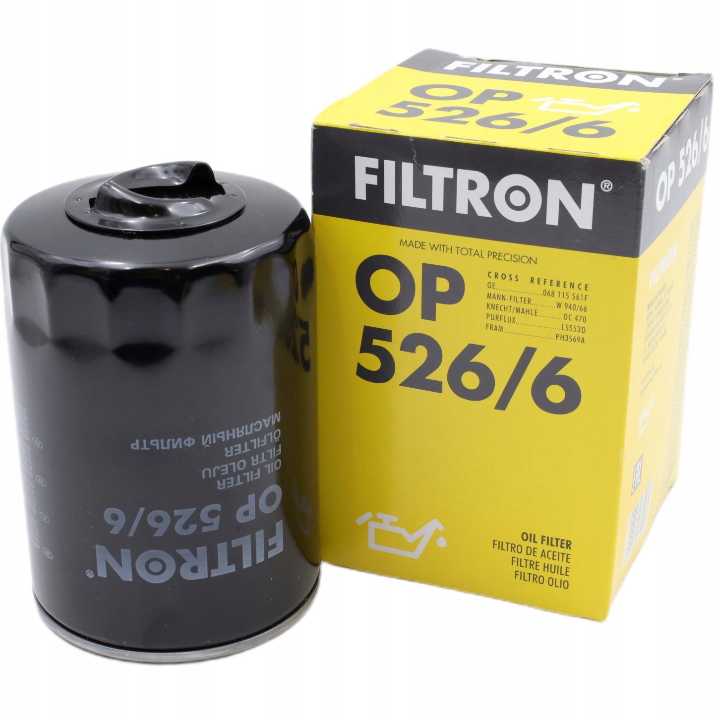 

Filtr Oleju Filtron OP526/6