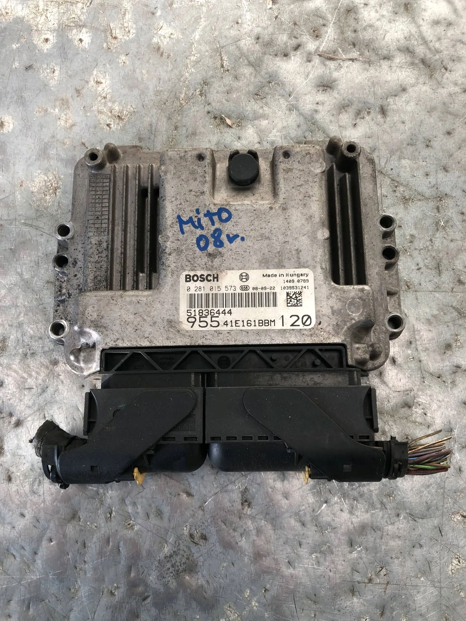 computer of the engine ALFA ROMEO MITO 51836444