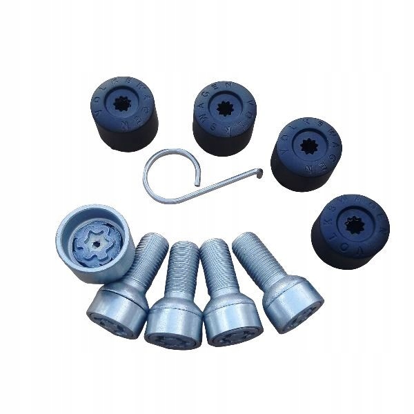 ОРИГИНАЛЬНЫЕ ПРЕДОХРАНИТЕЛЬНЫЕ БОЛТЫ VW M14X1, 5 ORIG