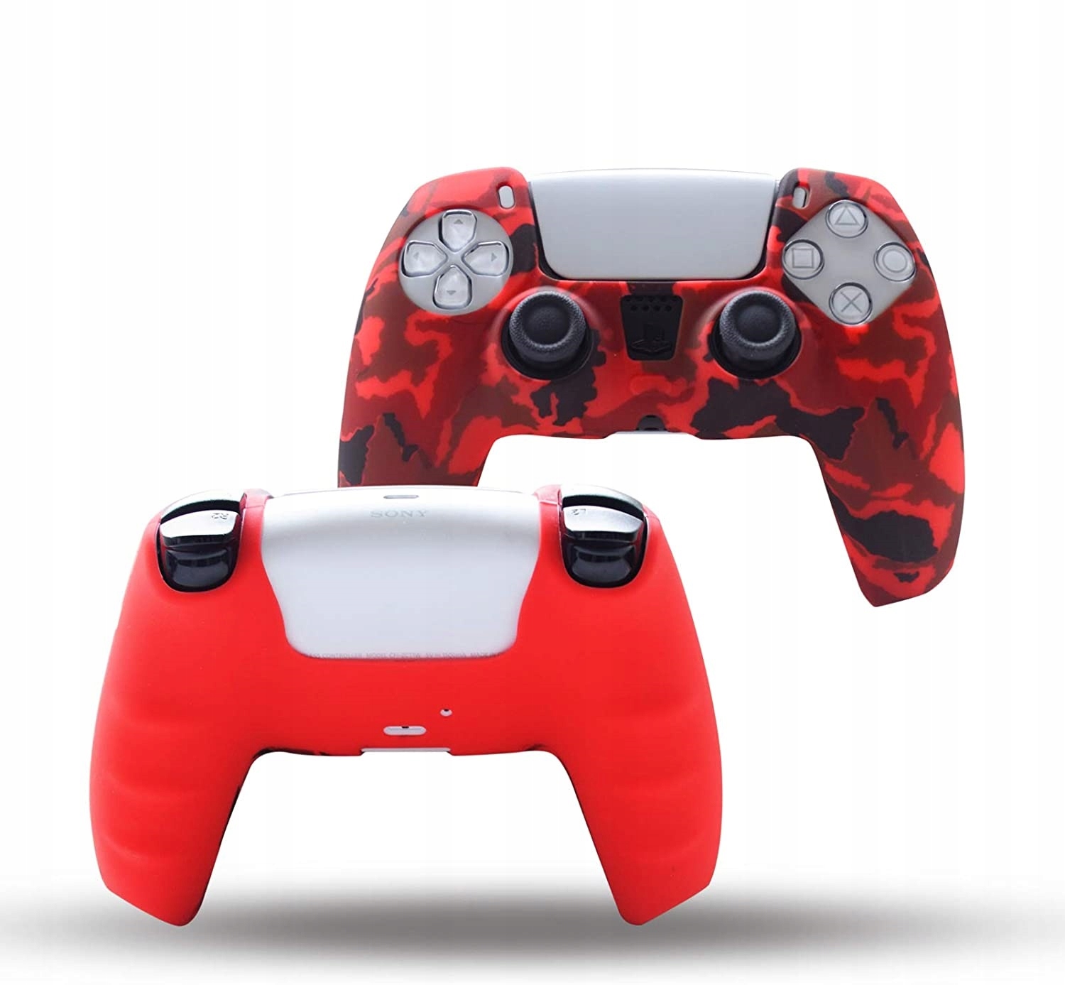 OSŁONA SYLIKON ETUI NAKŁADKA SILIKONOWA pada PS5 Moro Red