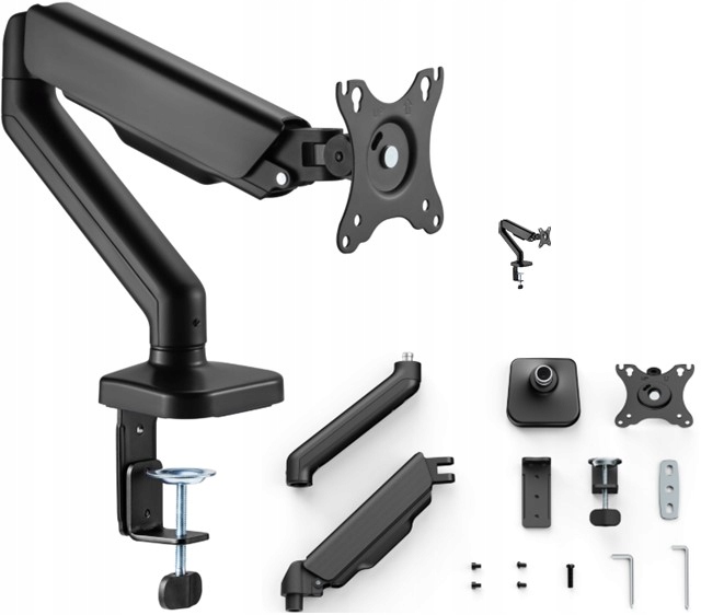 Nastavitelný držák stojanu na rameno monitoru k psacímu stolu pro monitor Lg 28MQ780-B