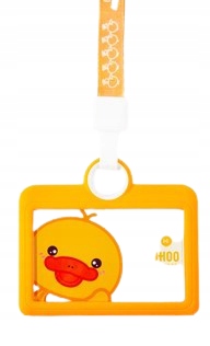 Etui Holder na kartę Smycz UHOO 6119 Duckbill poz Orange