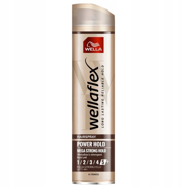 Wellaflex Power Hold Lakier do Włosów 250ml
