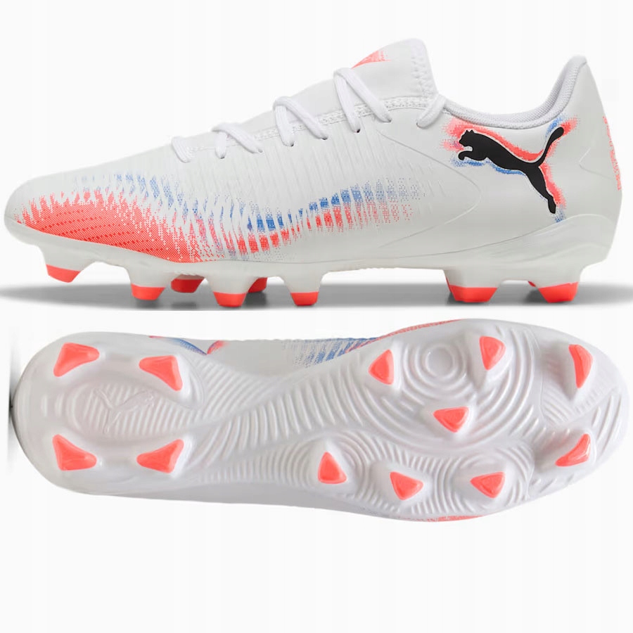 Puma Future 8 Play Fg/ag [44] Pánské lankové boty bílé
