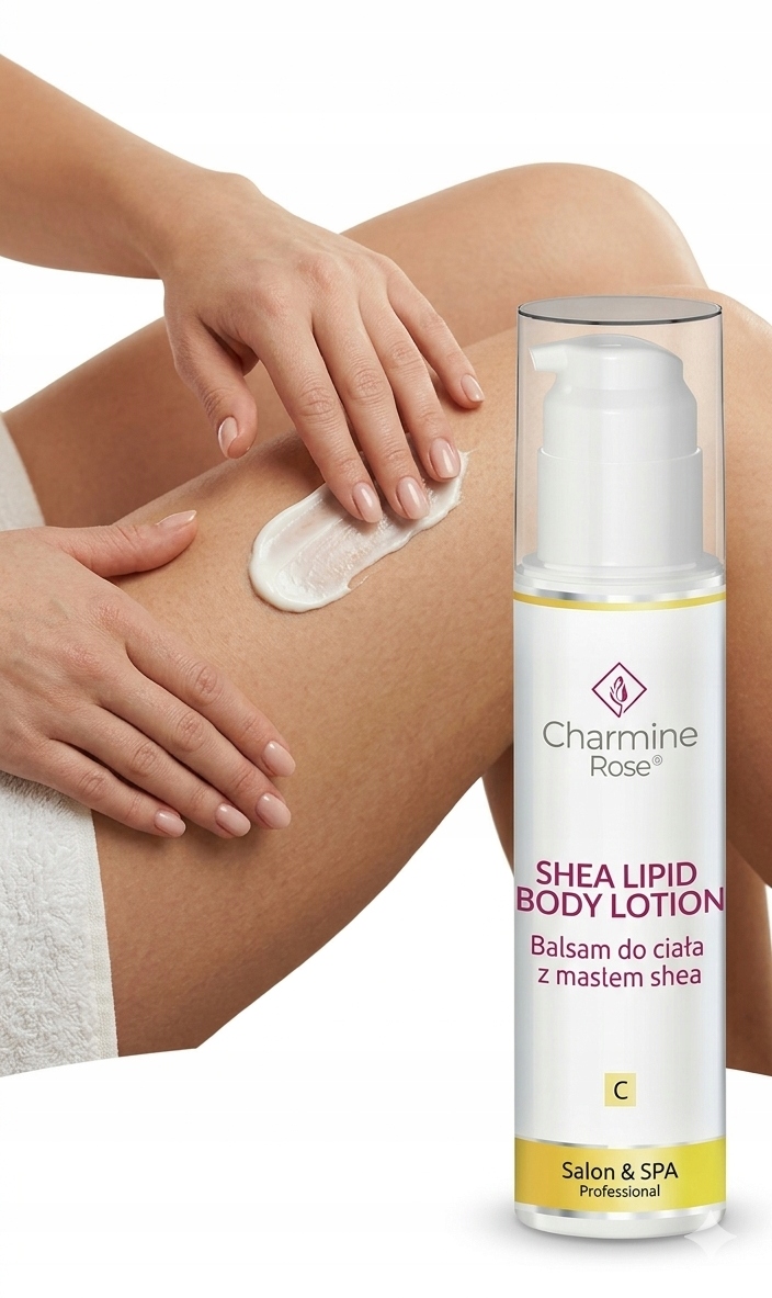 Charmine Rose Shea Lipid Body Lotion balsam z masłem Shea kultowy krem 200