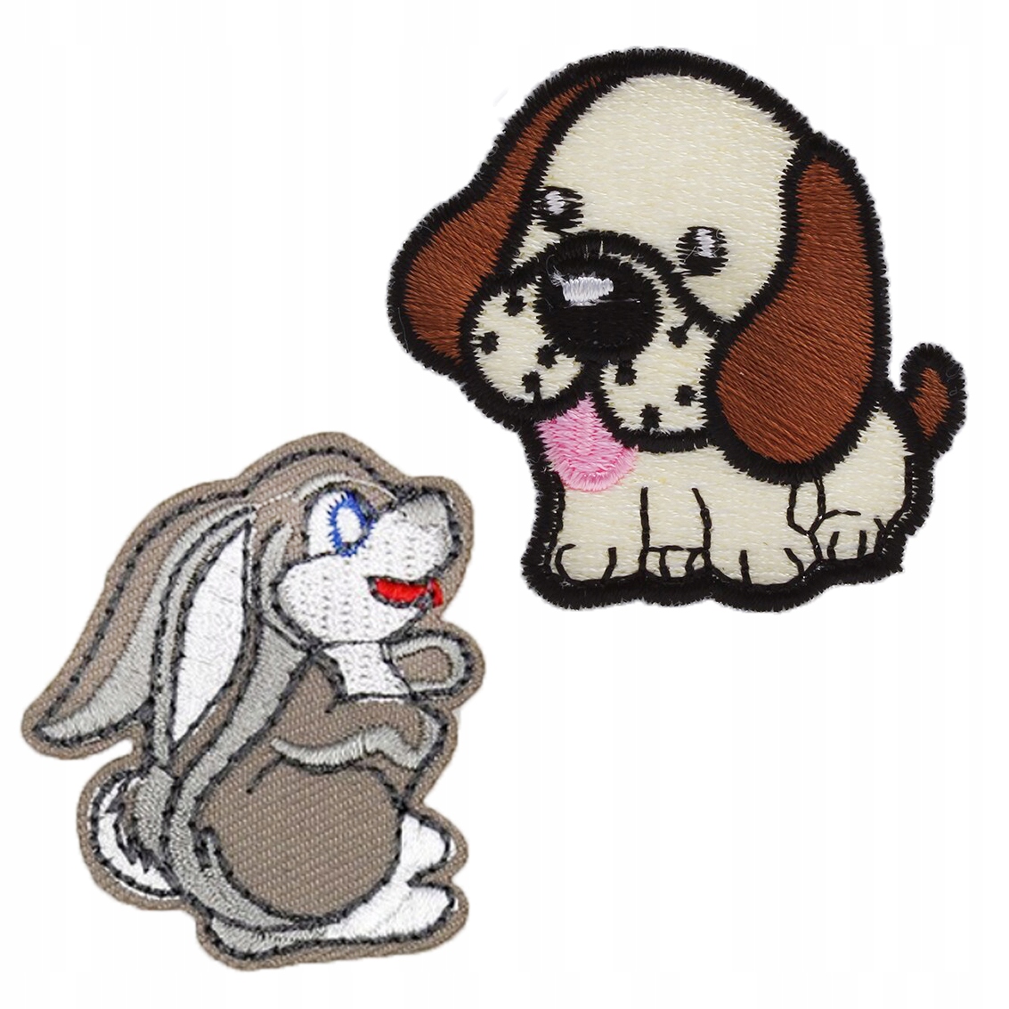 

Naszywka Naprasowank 2szt Piesek Królik Termo H047