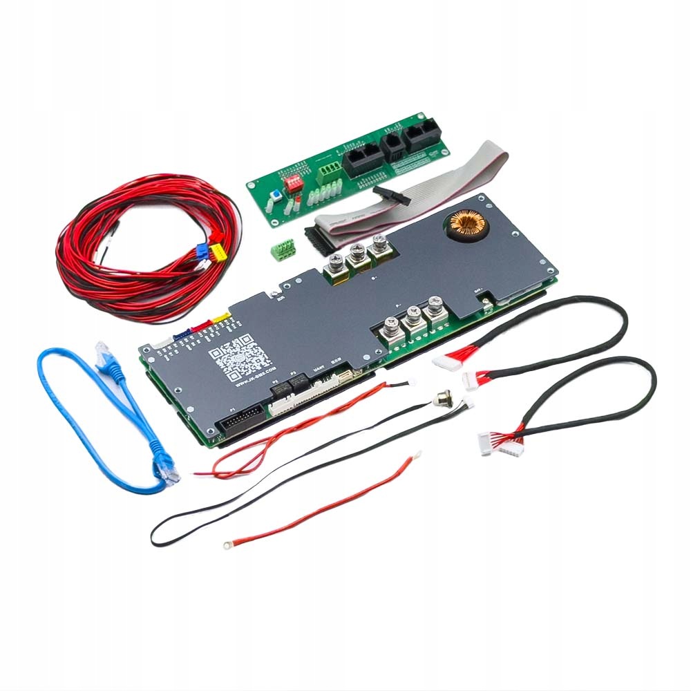 Bms modul Jk Inverter Li-Ion-LiFePO4 7S-16S 300A V19 sada pro energetickou banku