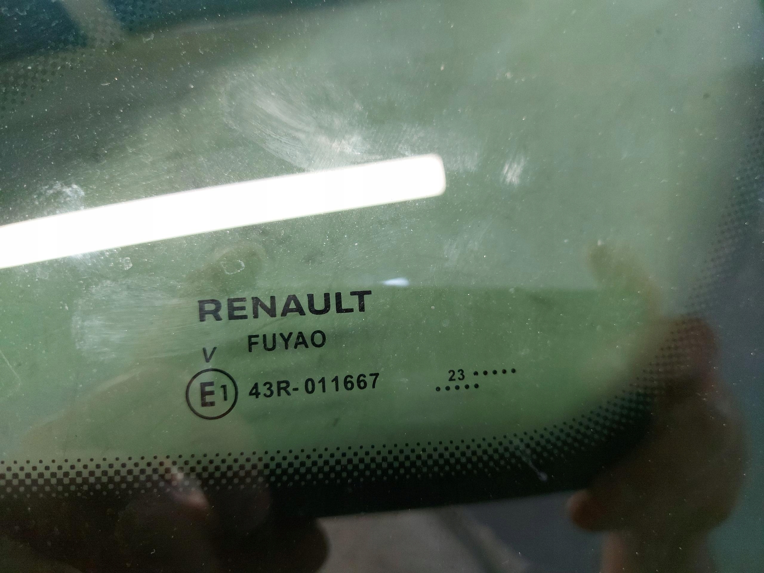 RENAULT AUSTRAL E window right rear part 23R