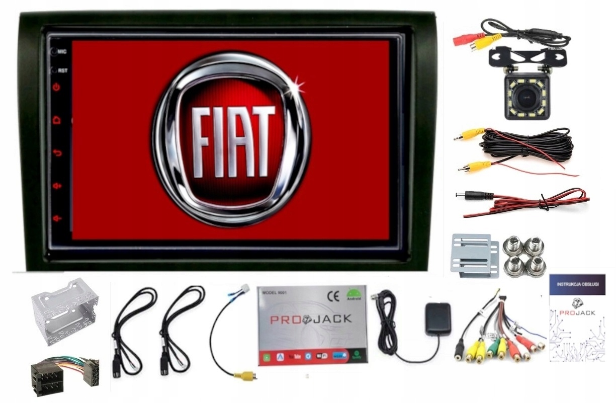 Rádio Gps Android Fiat Ducato 2006-2015 Wifi Usb Carplay 2/64GB Kamera