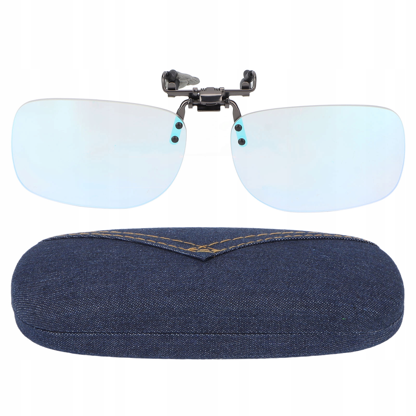 CZERWONE ZIELONE OKULARY DLA DALTONISTÓW Z KLIPSEM TR