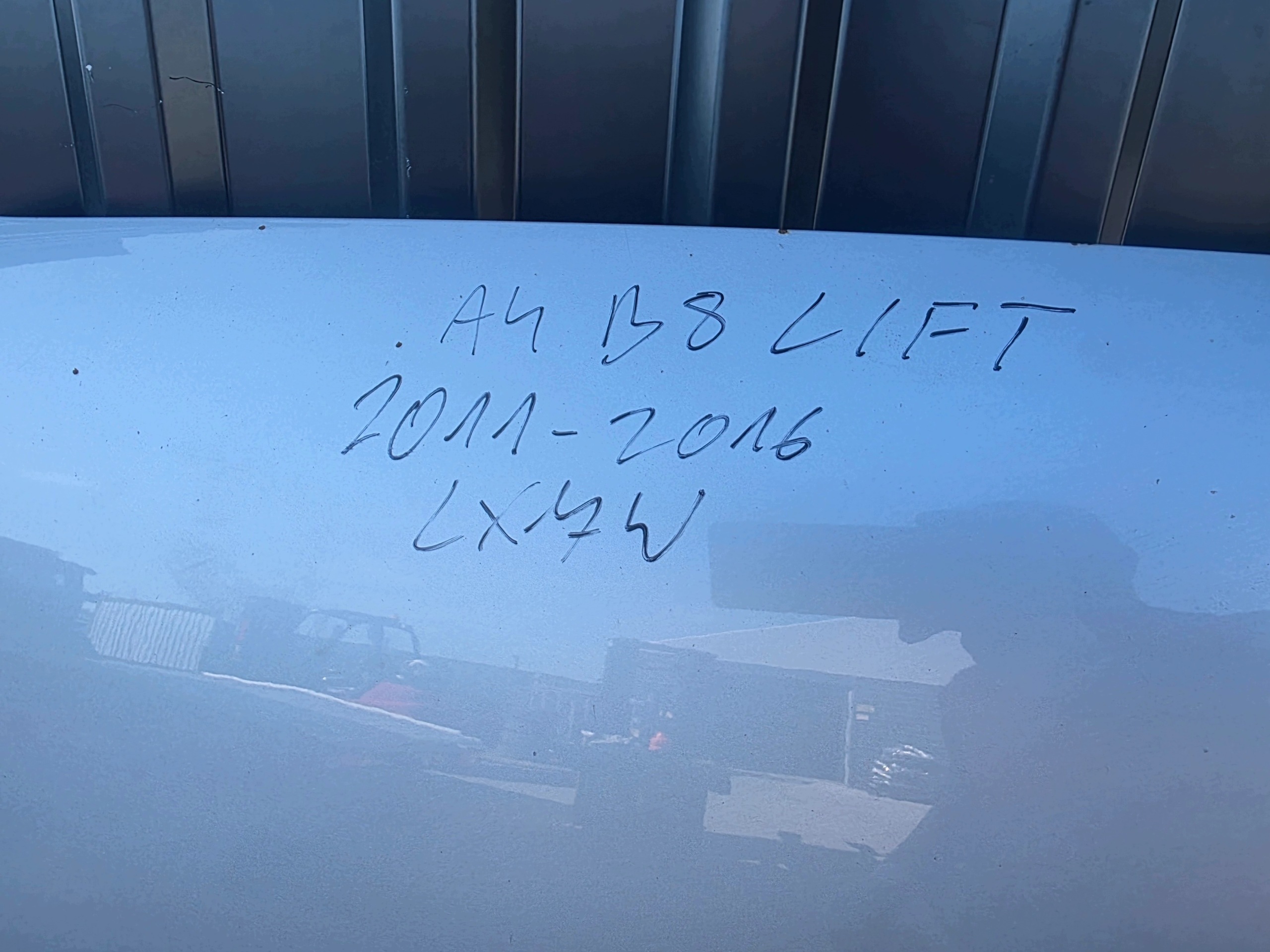 cofano AUDI A4 B8 LIFT LX7W 2011-2016 !!!