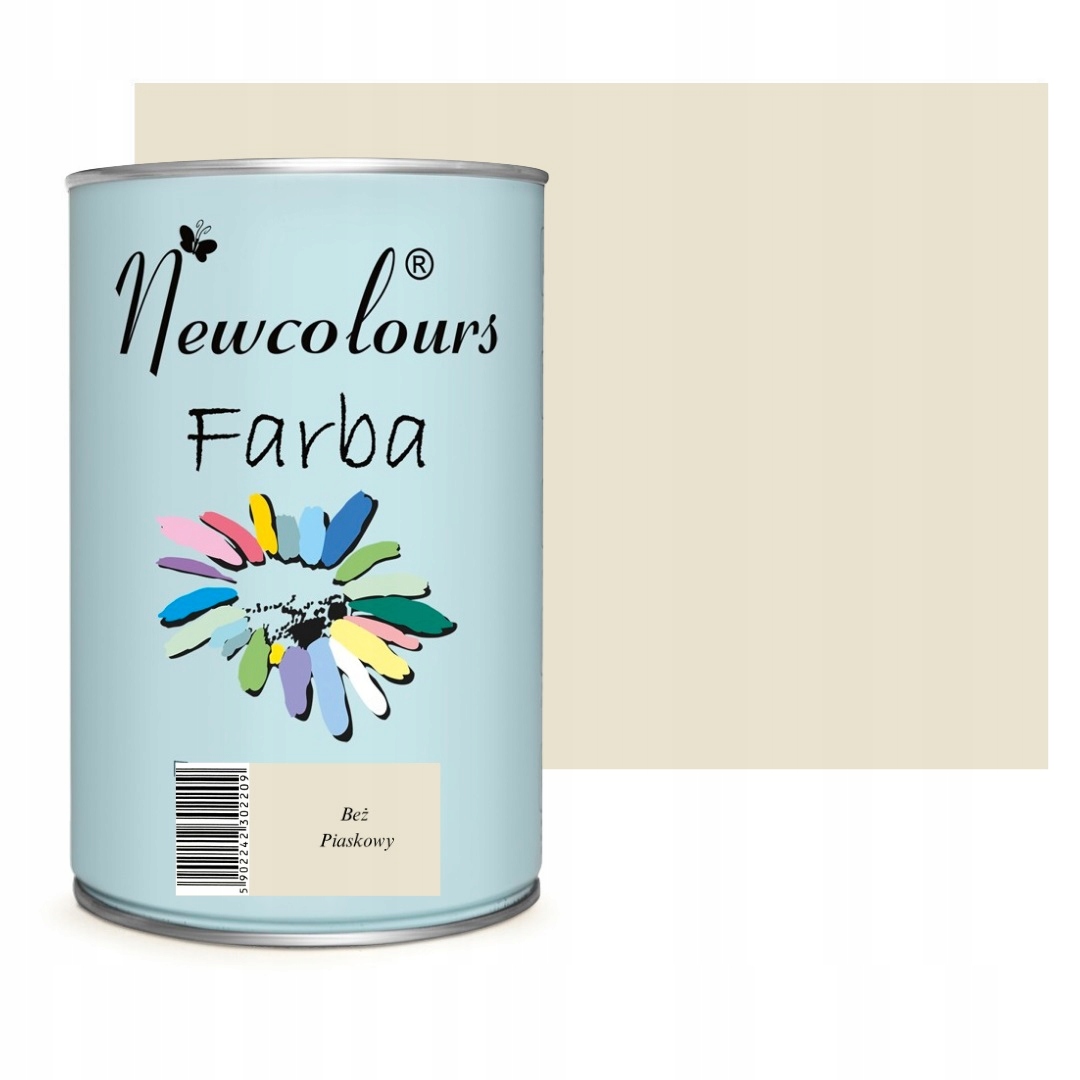 Farba do mebli Newcolours 900 ml Beż Piaskowy