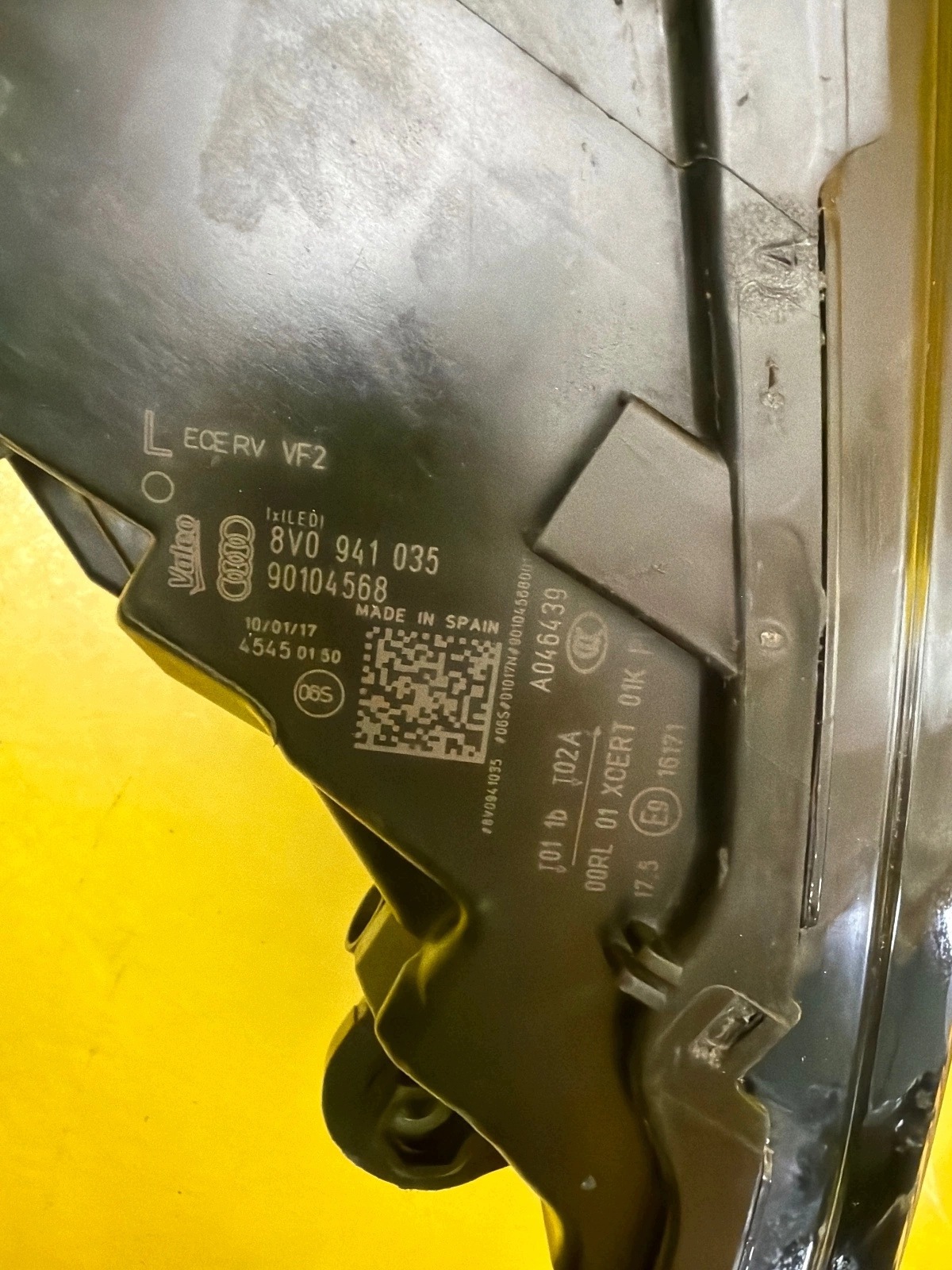 Licht links Audi A3 8V Lift Matrix 8V0941035