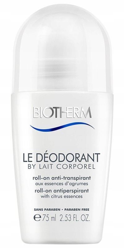 Biotherm Lait Corporel Kuličkový Deodorant 75 Ml