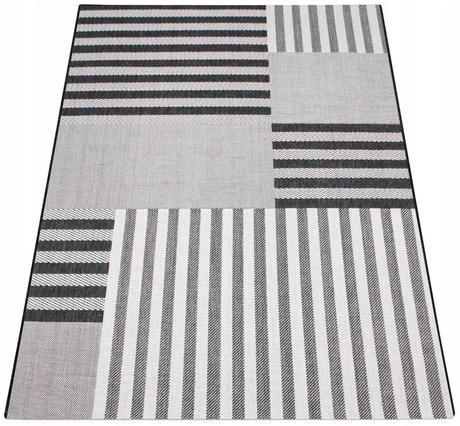 Šnúrkový Koberec 160X220 Do Kuchyne Šedý Vonkajší Kuchynský Koberec