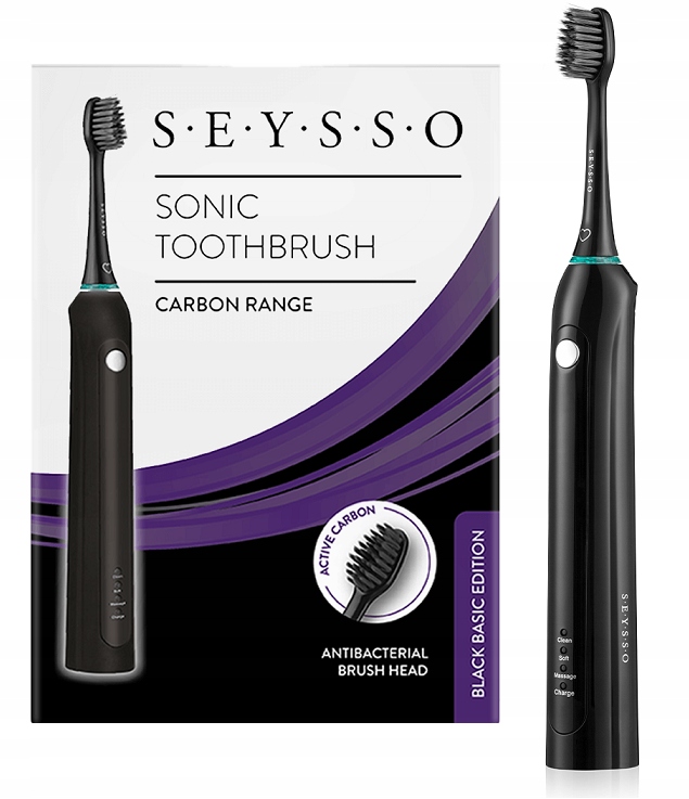 

Szczoteczka soniczna Seysso Basic Pure Carbon !!!