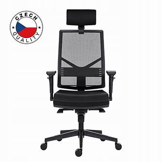 Powerton Ergo Marie Ergonomická kancelárska stolička, Čierna