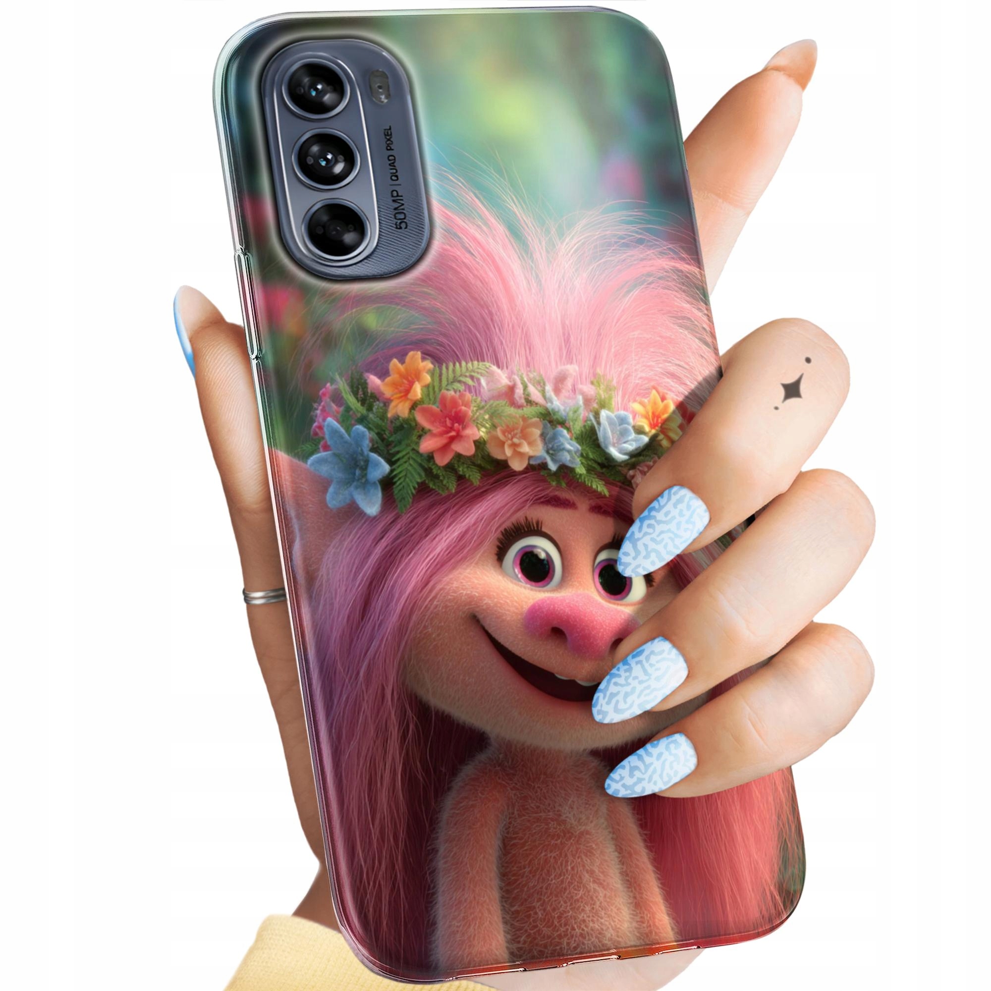 Etui Do Motorola Moto G62 5G Trole Stworki Skrzaty Bajkowe Stworzenia