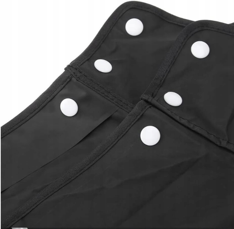 PŁASZCZ PRZECIWDESZCZOWY PELERYNA PONCZO CZARNY Z KAPTUREM DUŻY UNIWERSALNY Rozmiar uniwersalny