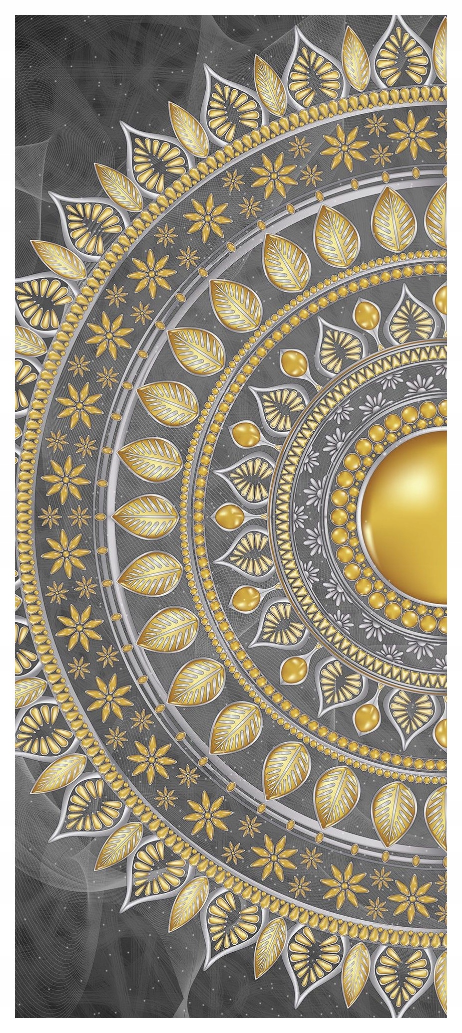 Samolepka Fototapeta Zlatá sféra abstrakce elegantní elegance 91x211