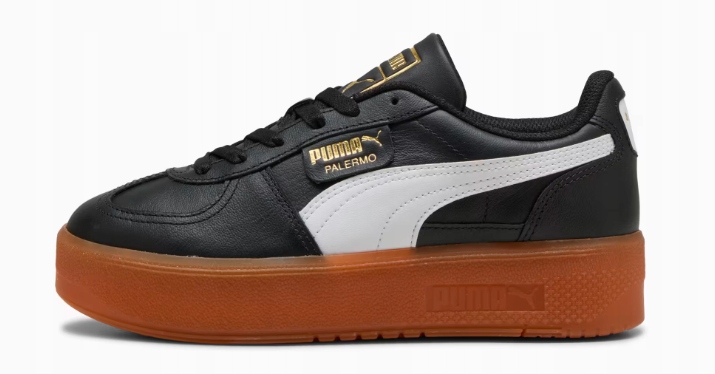 Puma Tenisky Palermo Elevata Wns 400461 01 Černé kožené vel. 40