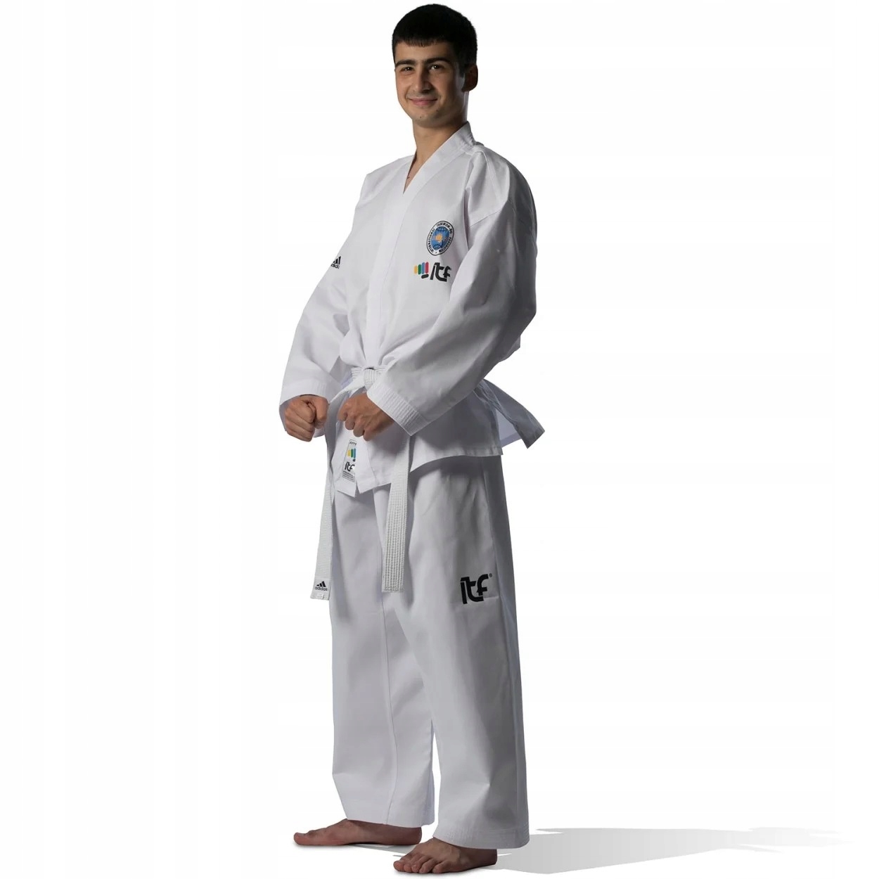 Adidas Kimono pro karate Kyokushin velikost Unisex 140 Cm Taekwondo+PAS Bonus