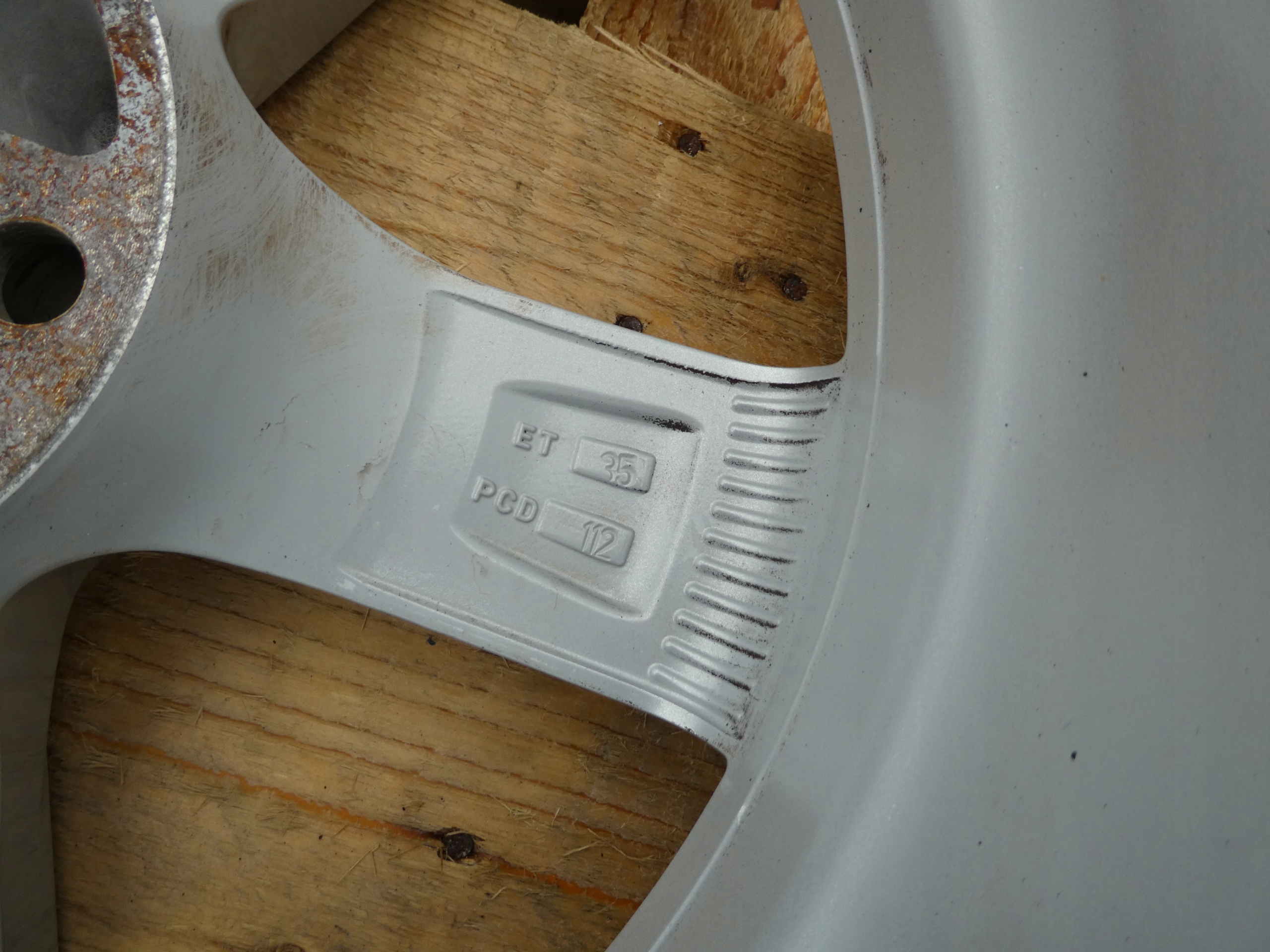 4X discs aluminium disc KBA 49291 VW 5X112