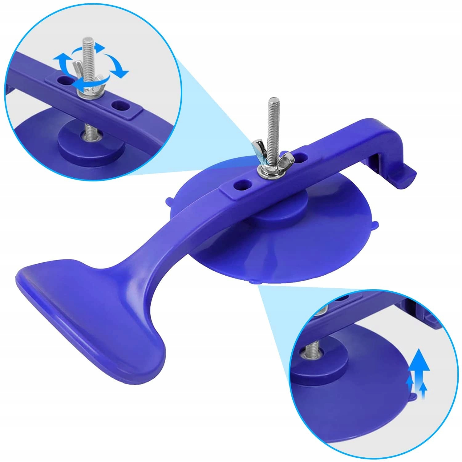 Zktool 6 szt. Suction Clamp Set,Suck-N-Clamp,for Marka inna