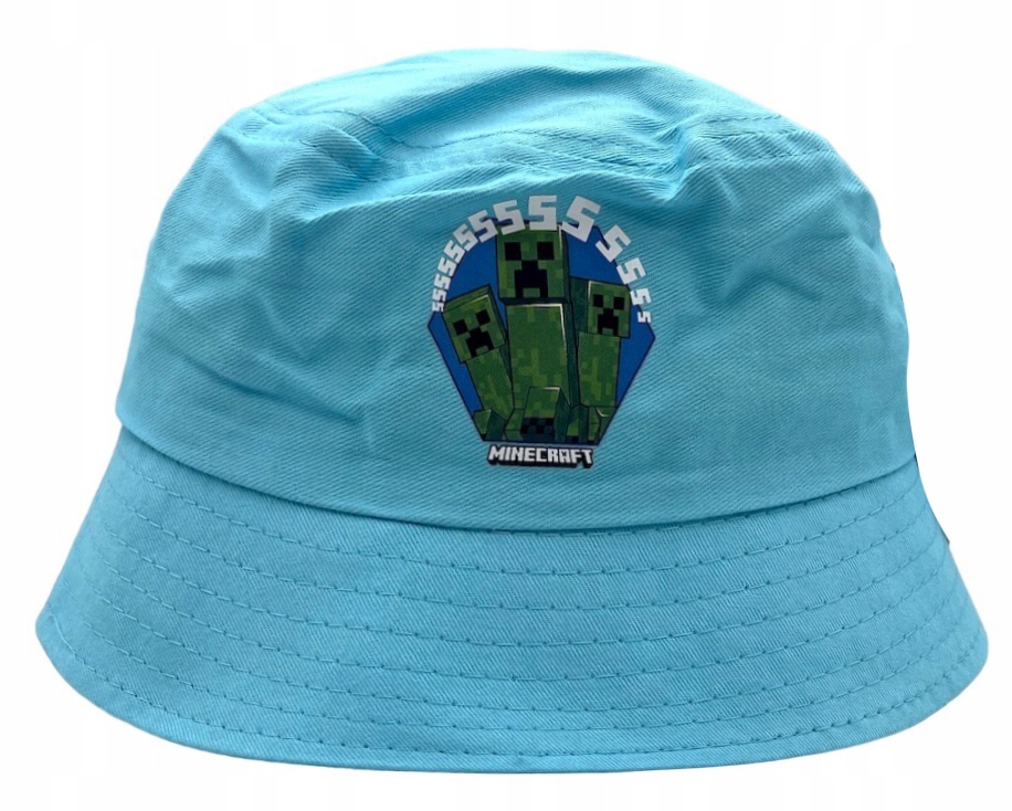 

Kapelusz Minecraft Czapka Rybaka Creeper Błękit 54