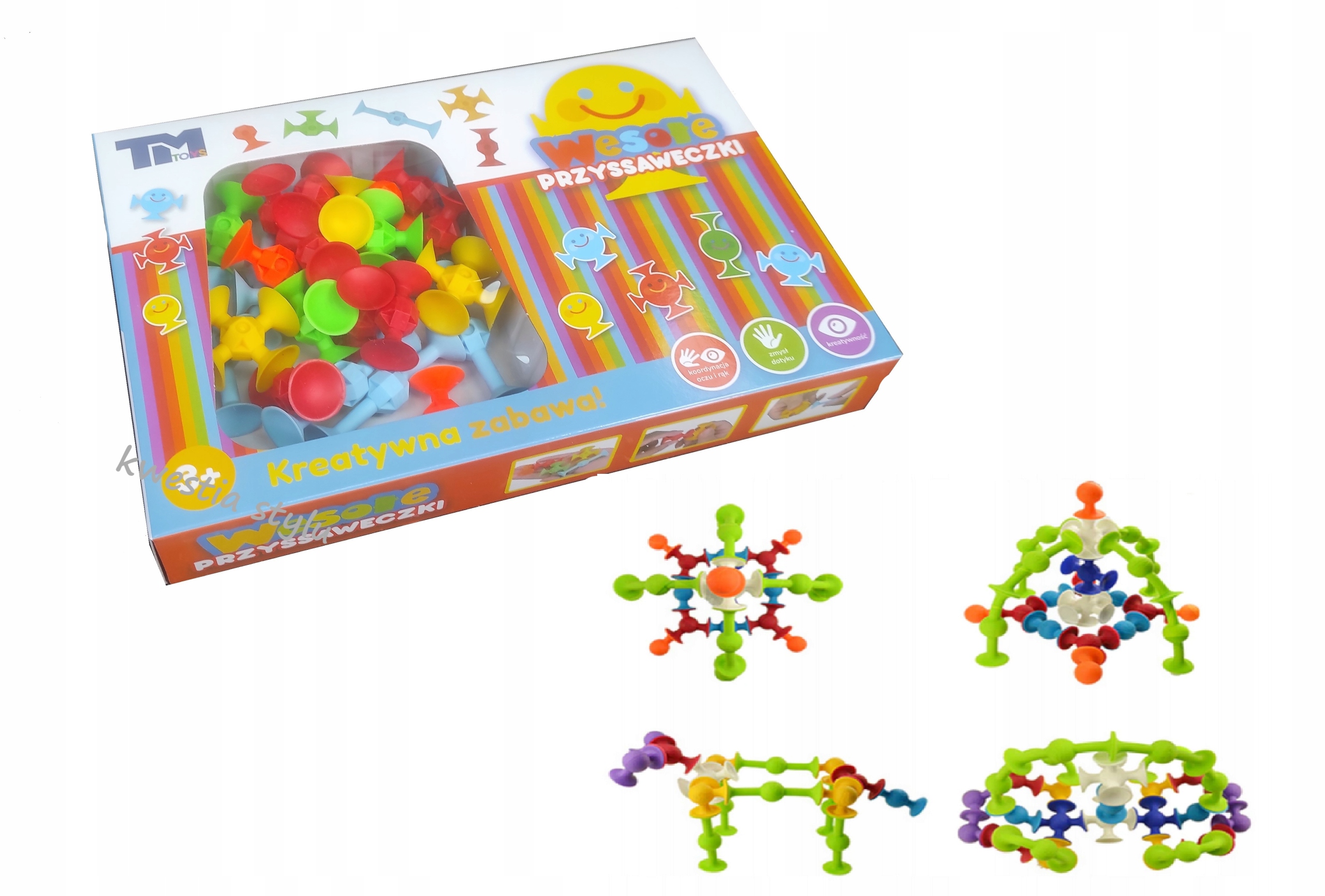 

Tm Toys Wesołe przyssaweczki konstrukcyjne silikon