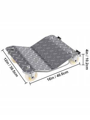 VEVOR Rolki Transportowe 2szt. 500KG Stal Wózki Marka Vevor