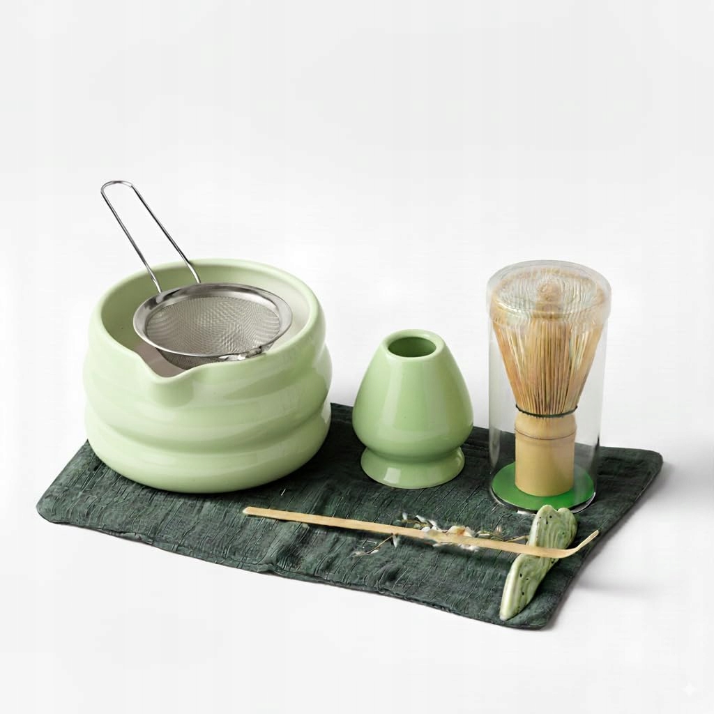 Levně Sada Na Japonský Čaj Matcha Sada Na Výrobu Matchy Pistachio