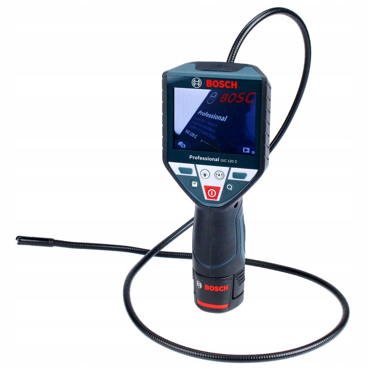 KAMERA INSPEKCYJNA ENDOSKOP 8,5mm GIC 120 C BOSCH L-BOXX 1x2,0Ah Marka Bosch