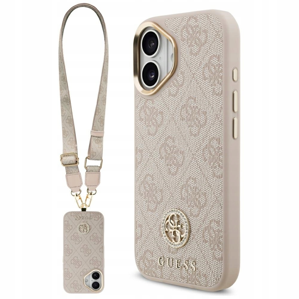 Kryt Guess pre Apple iPhone 17 ružový Magsafe puzdro Case cover