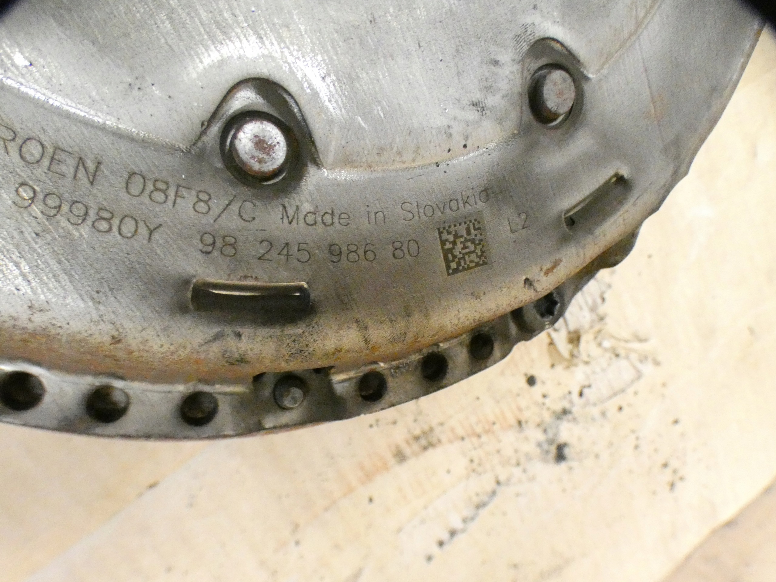 PEUGEOT CITROEN 1.2 THP wheel flywheel