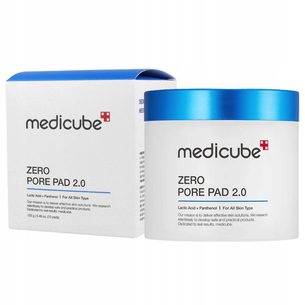 Medicube Zero pore Pad 2.0 70 pcs Exfoliační pleťové vločky