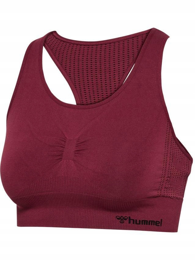 HUMMEL BEZSZWOWY SPORTOWY TOP LOGO MARSZCZENIE HY4 HMR__S Rozmiar S