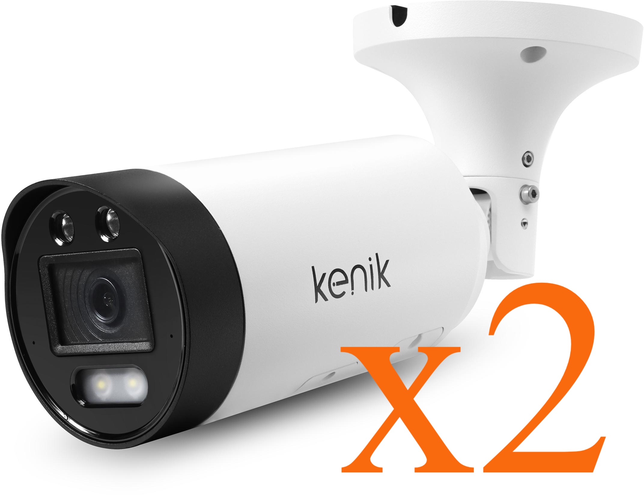 2 x Ip Kamera Kenik KG-5430TAS-ILCD nálepka Ellektropoint