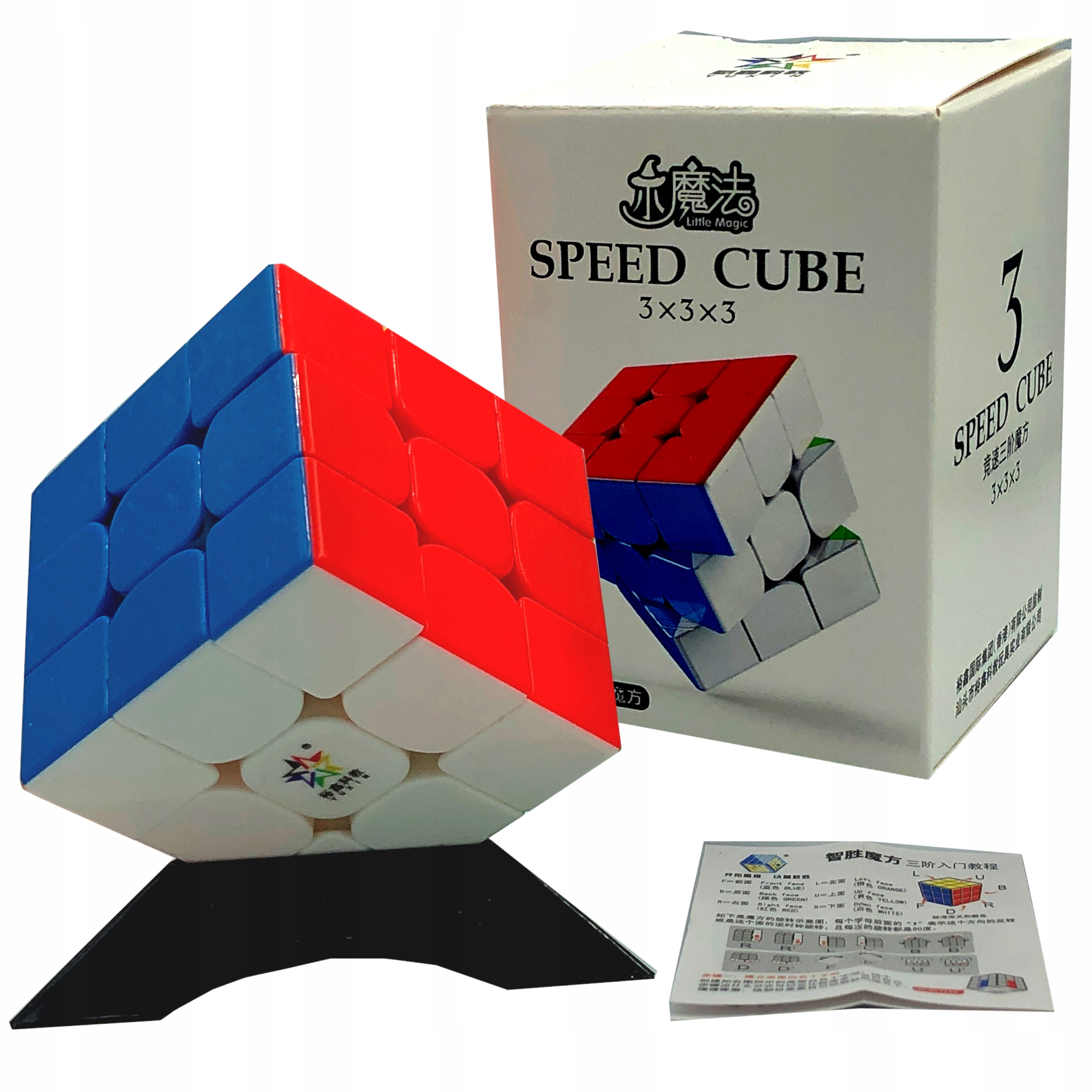 

Oryginalna Kostka Little Magic 3X3 Podstawka