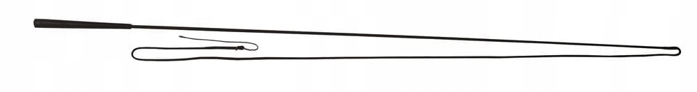 Bat do lonżowania Kerbl Lunge jednoczęściowy czarny 180cm