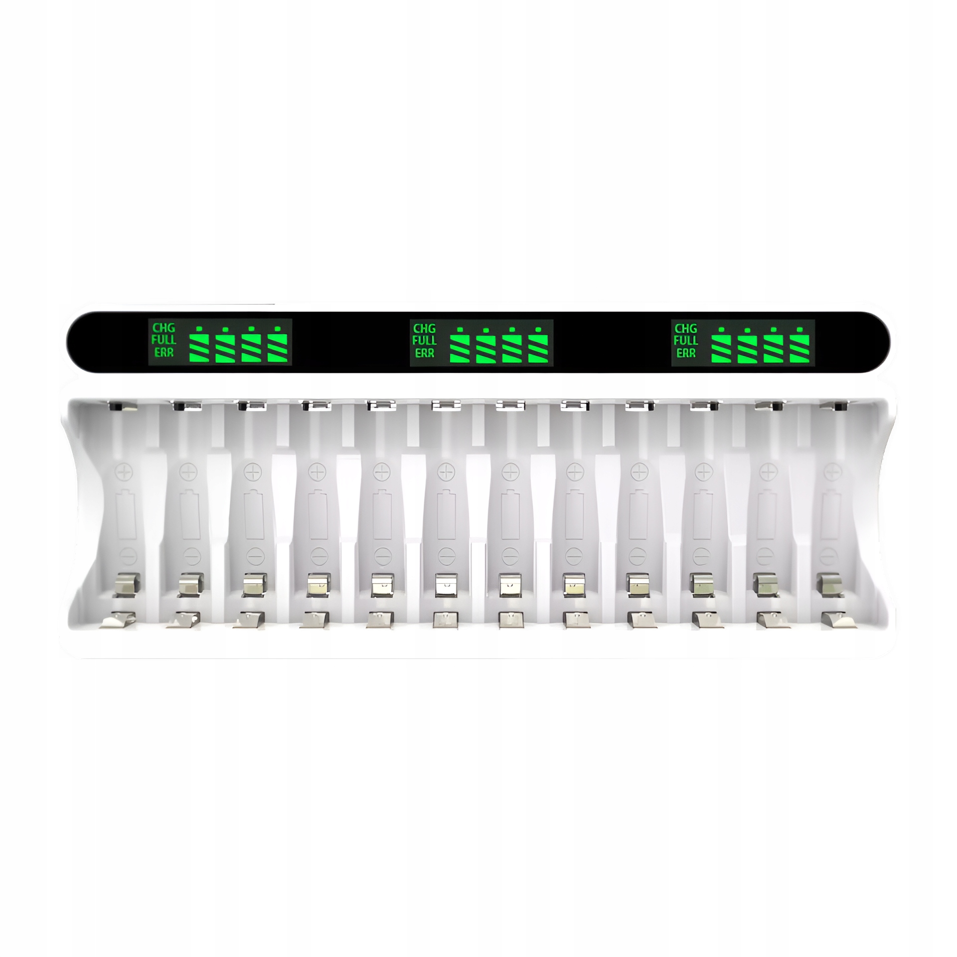 Nabíječka akumulátorů 12-kanálová VariCore VC12+ pro Aa Aaa Ni-MH Ni