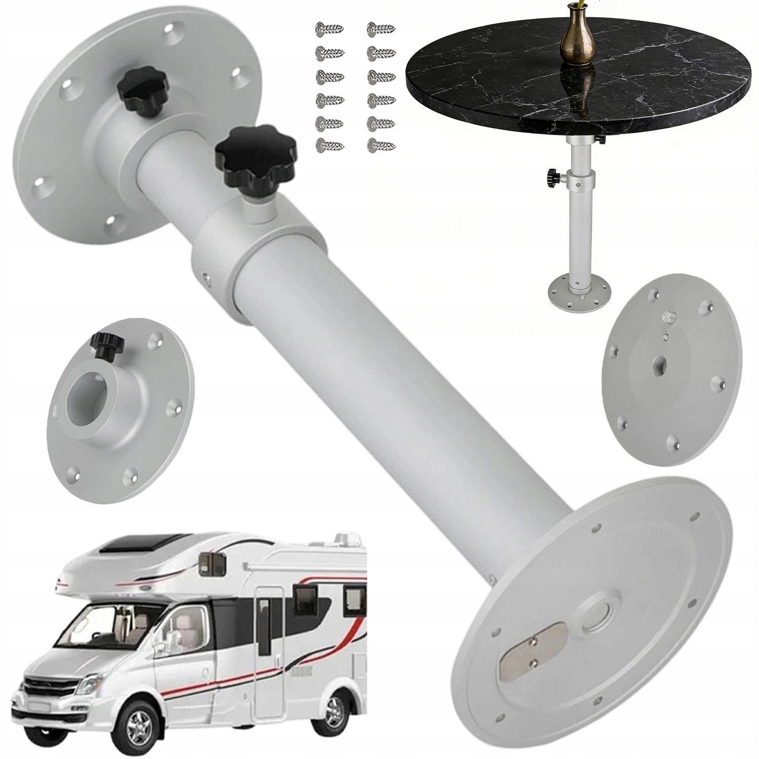 Noha Stolku Výsuvná, Stůl Obytný Vůz O Velikosti 685 MM, Přenosná