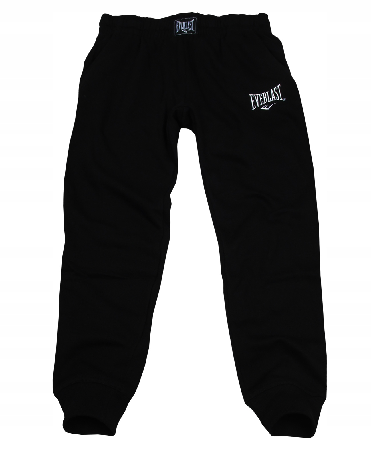Spodnie Dresowe Everlast Męskie Bawełniane Czarne Grube